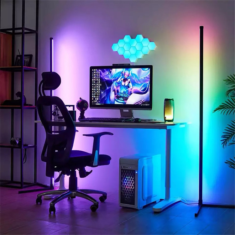 آباژور ایستاده مدل RGB Luxury light 2512