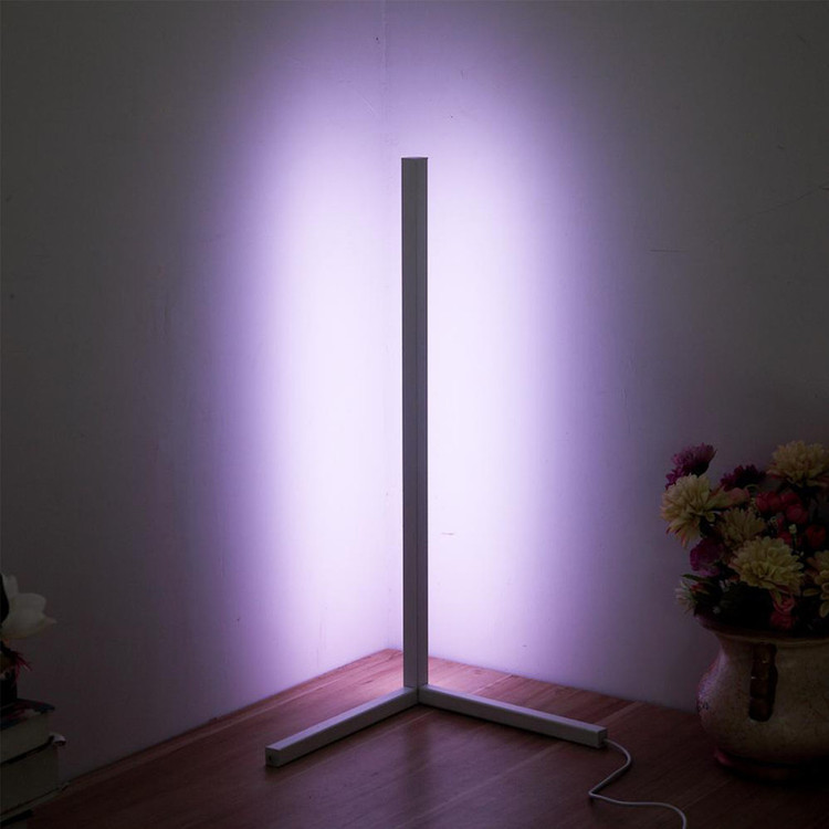 آباژور ایستاده مدل کرنر لایت طرح تریم pixel RGB